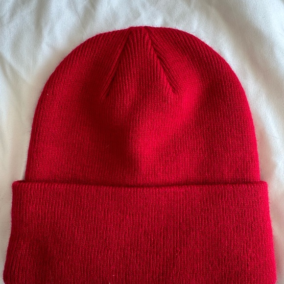 Adidas Toboggan/Beanie. One Size fits all. Red. New without tags. Men and Women. - Picture 3 of 4